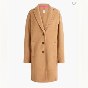 Boiled wool-blend j crew 2 stunning Carmel trench